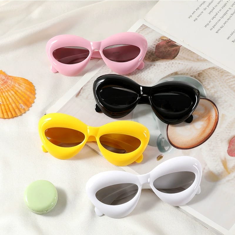 Trendy Inflated Frame Sunglasses