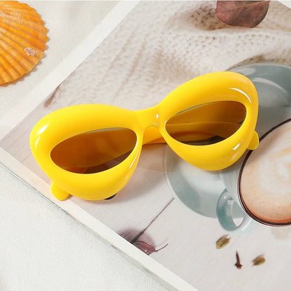 Trendy Inflated Frame Sunglasses
