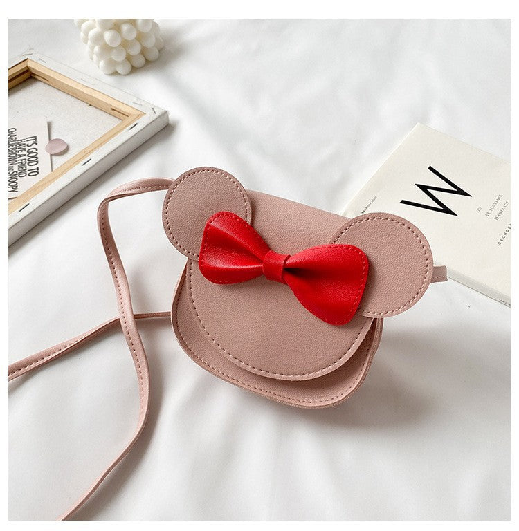 Lovely Bowknot Girls Shoulder Bag.
