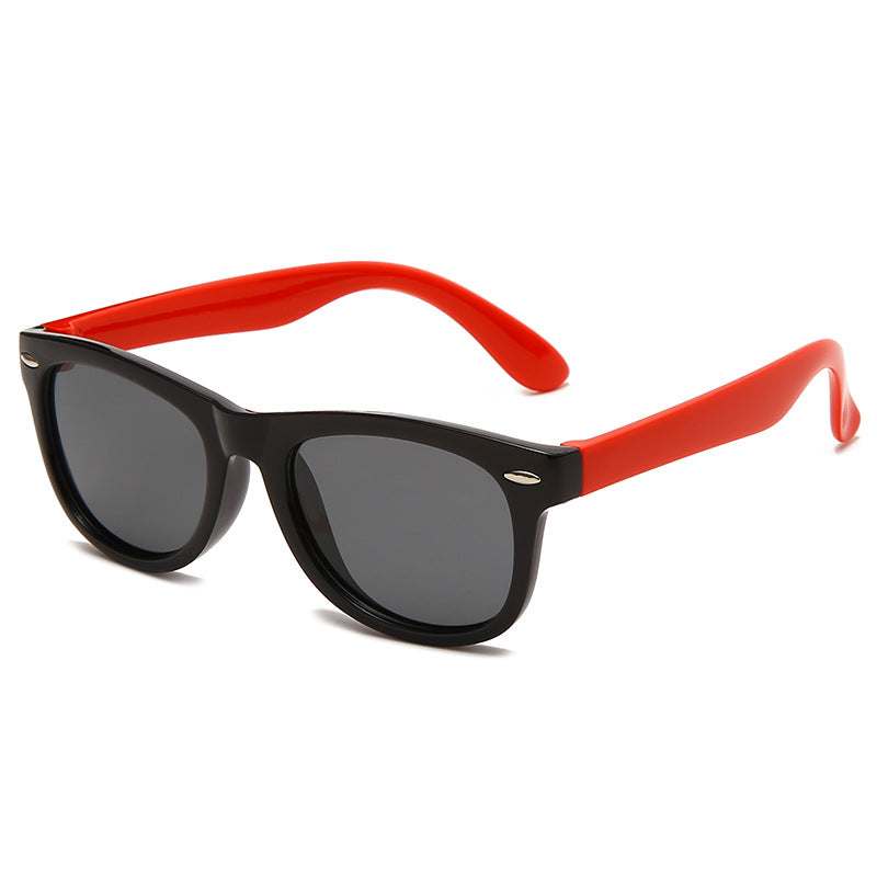 Kids Horn-Rimmed Polarized Glasses/ Eyewear.