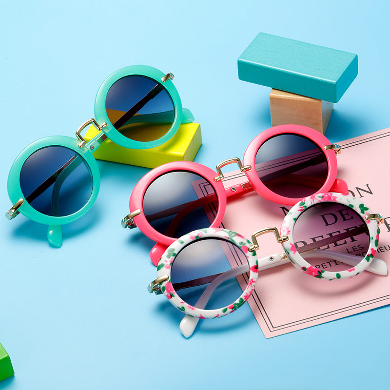 Unisex Kids Retro Round Goggles/ Sunnies.