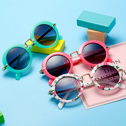 Unisex Kids Retro Round Goggles/ Sunnies.