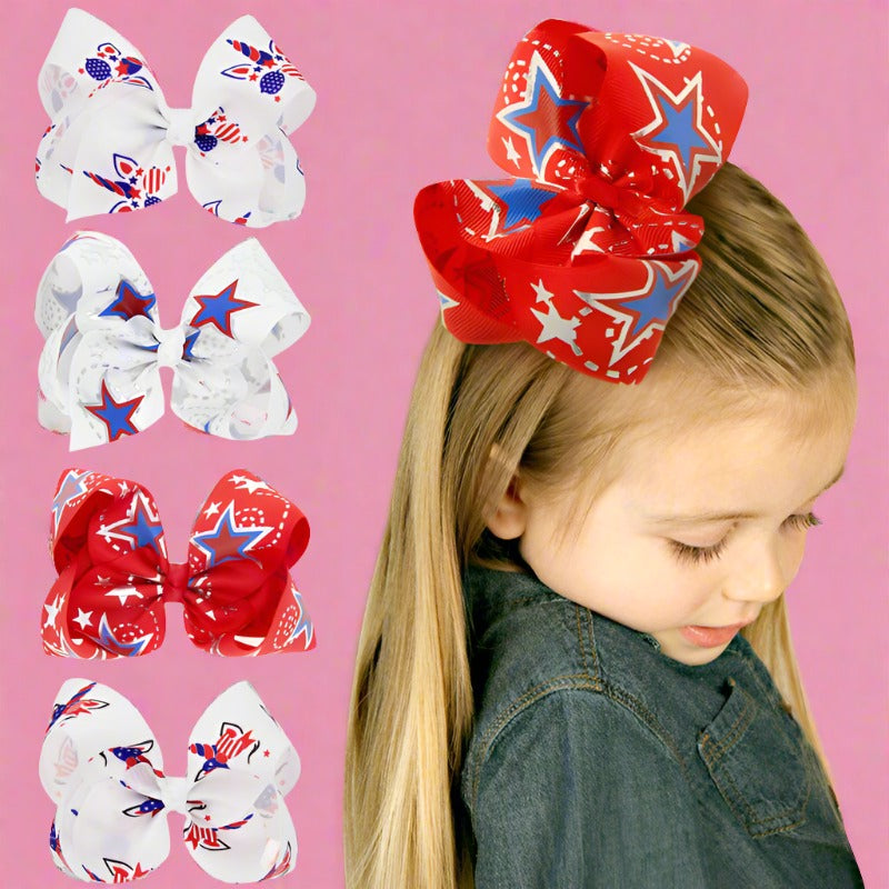 Independence Day Girl Hair Clip Wholesale