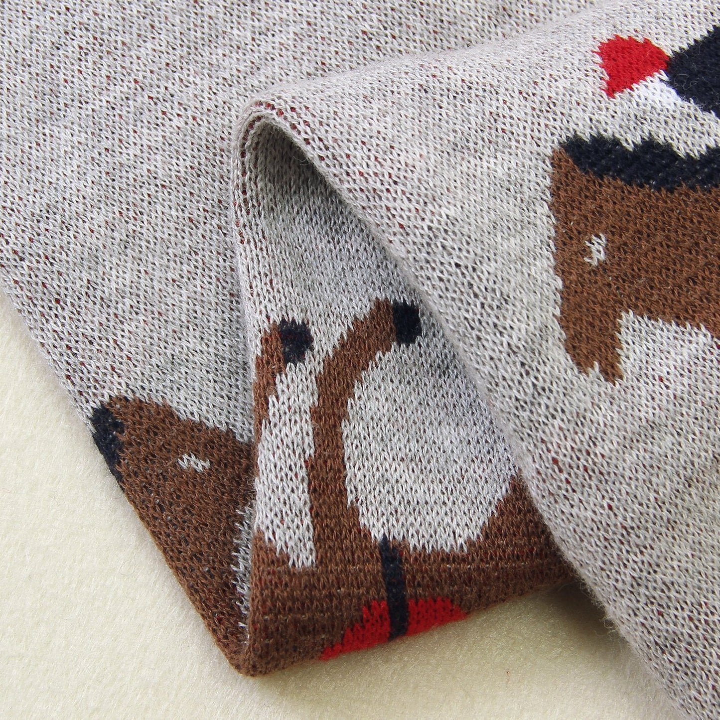 Baby Spring And Autumn Blanket Cartoon Knitted Blanket