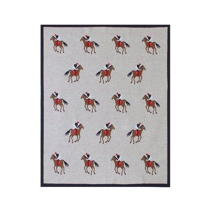 Baby Spring And Autumn Blanket Cartoon Knitted Blanket