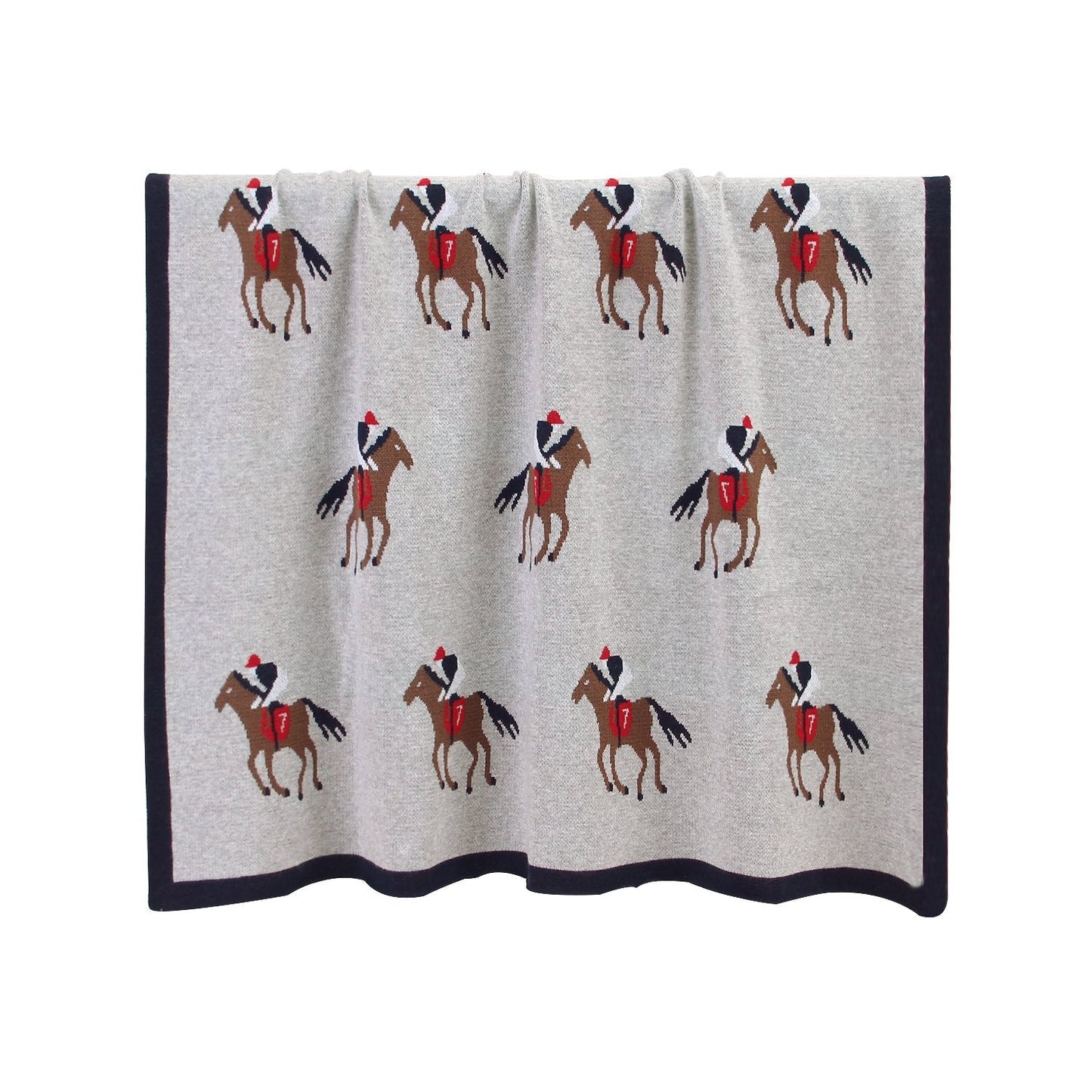Baby Spring And Autumn Blanket Cartoon Knitted Blanket