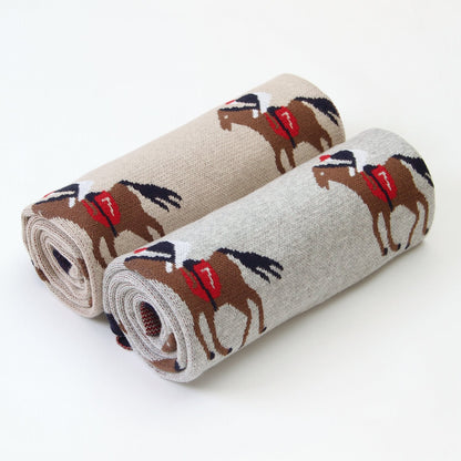 Baby Spring And Autumn Blanket Cartoon Knitted Blanket
