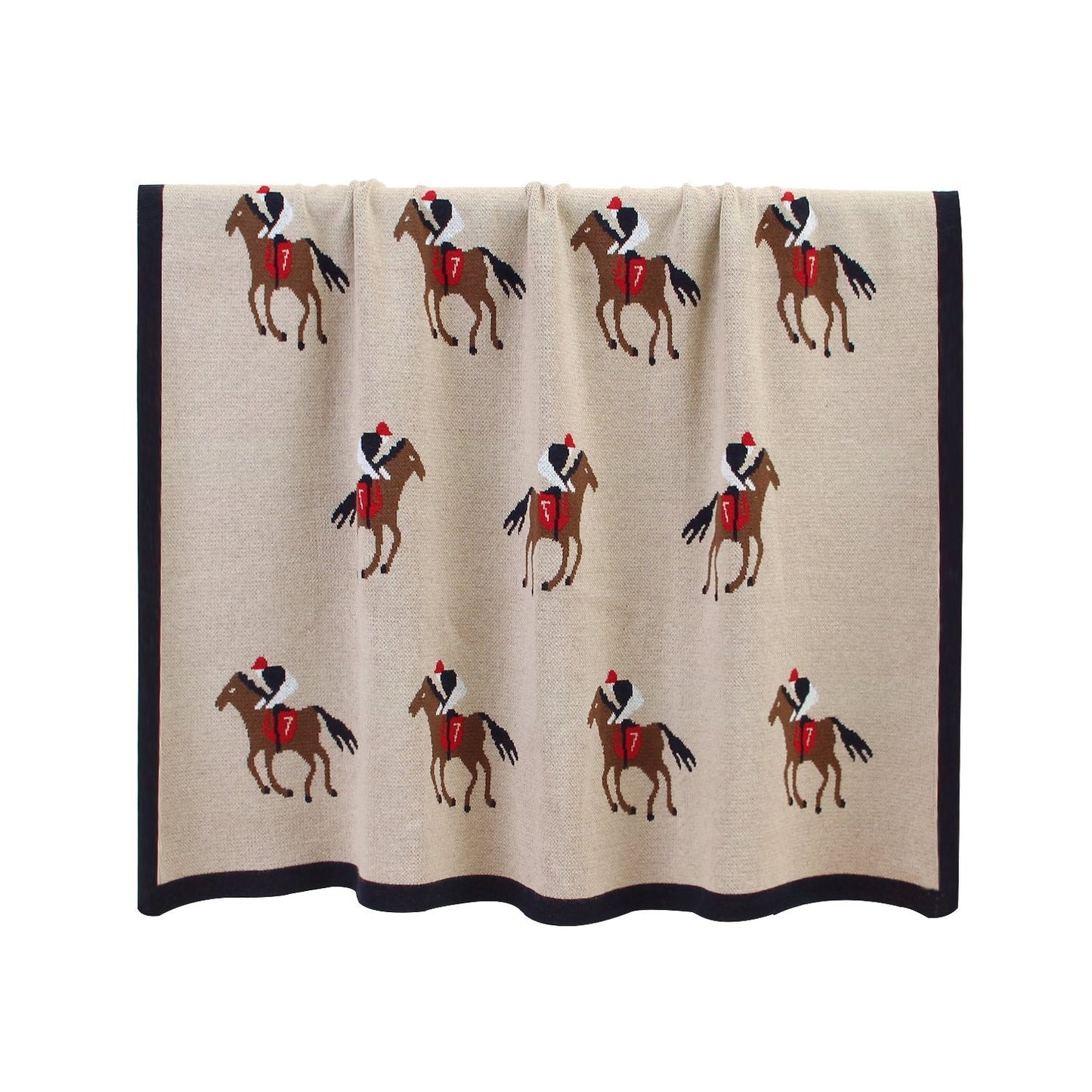 Baby Spring And Autumn Blanket Cartoon Knitted Blanket