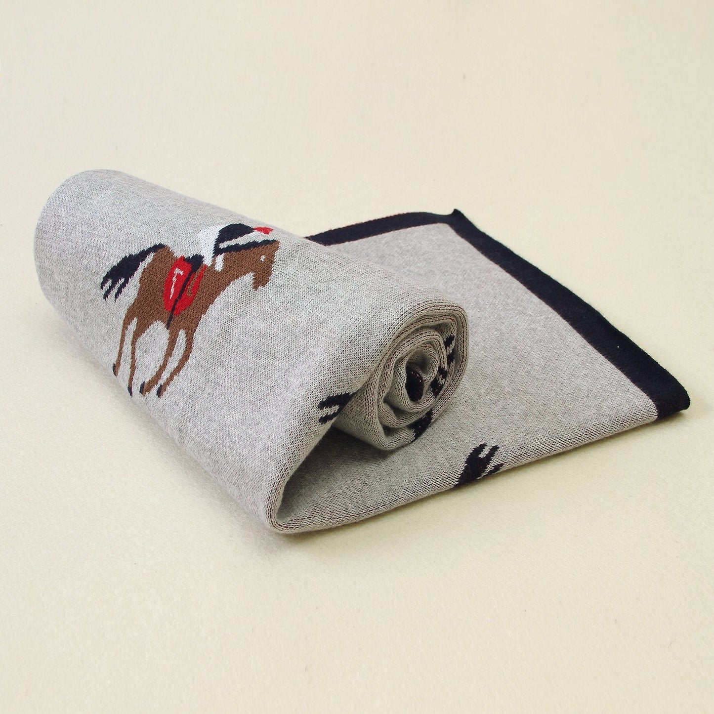 Baby Spring And Autumn Blanket Cartoon Knitted Blanket