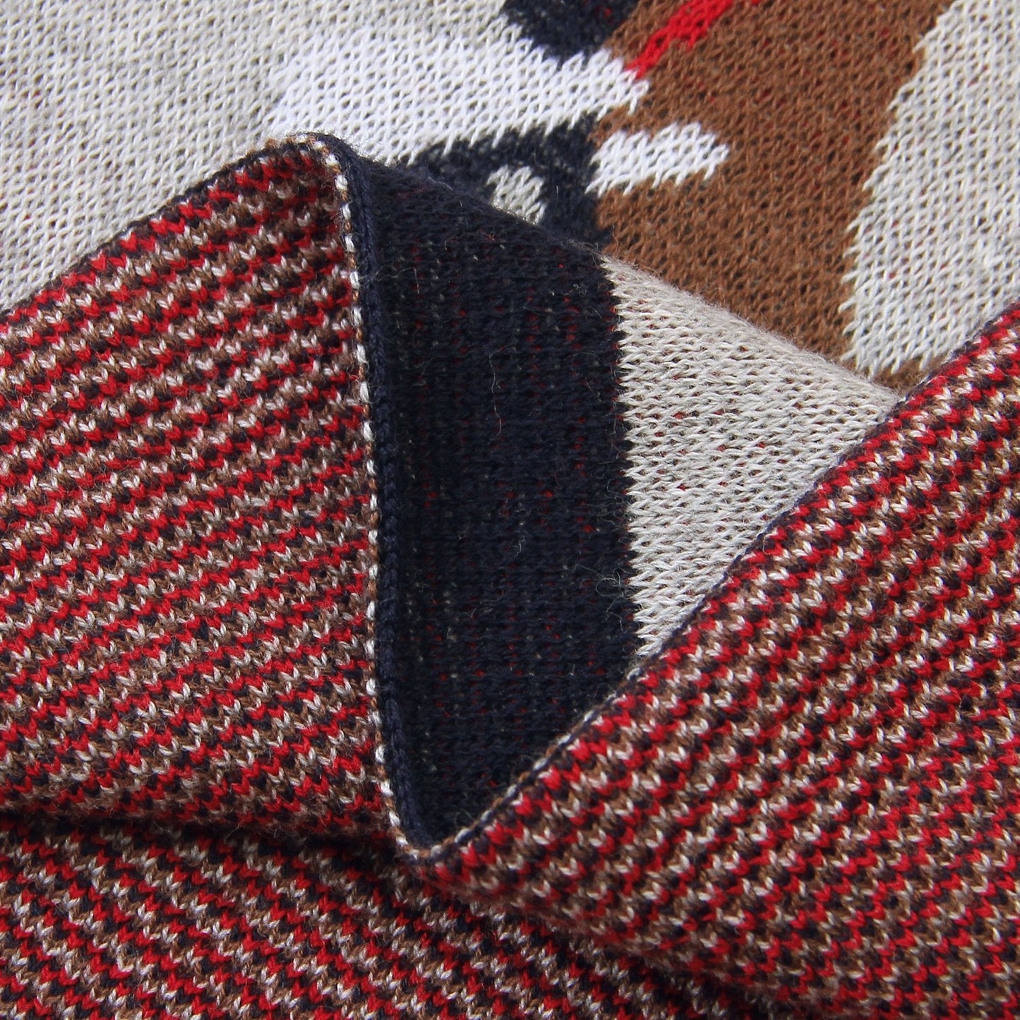 Baby Spring And Autumn Blanket Cartoon Knitted Blanket