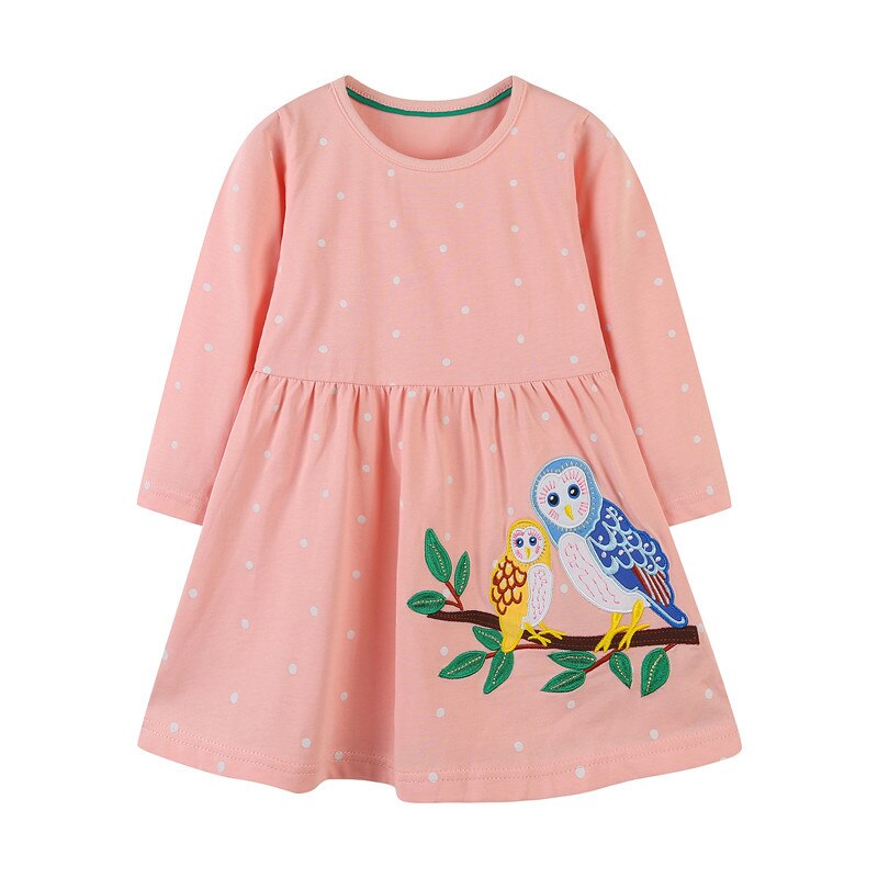 Racing Horse Print Design Long Sleeve Top Dress