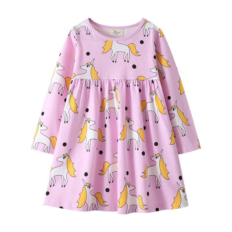 Rabbit Bunny Design Long Sleeve Top Dress