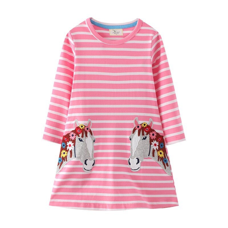 Rabbit Bunny Design Long Sleeve Top Dress