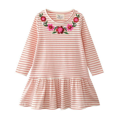 Rabbit Bunny Design Long Sleeve Top Dress