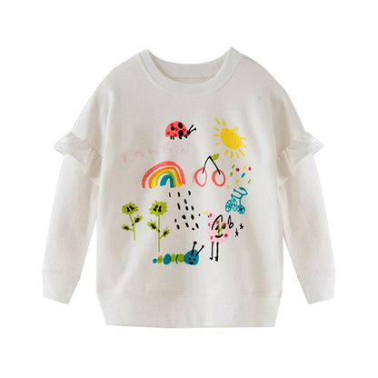 Rainbow Unicorn Pattern Print Design Sweater