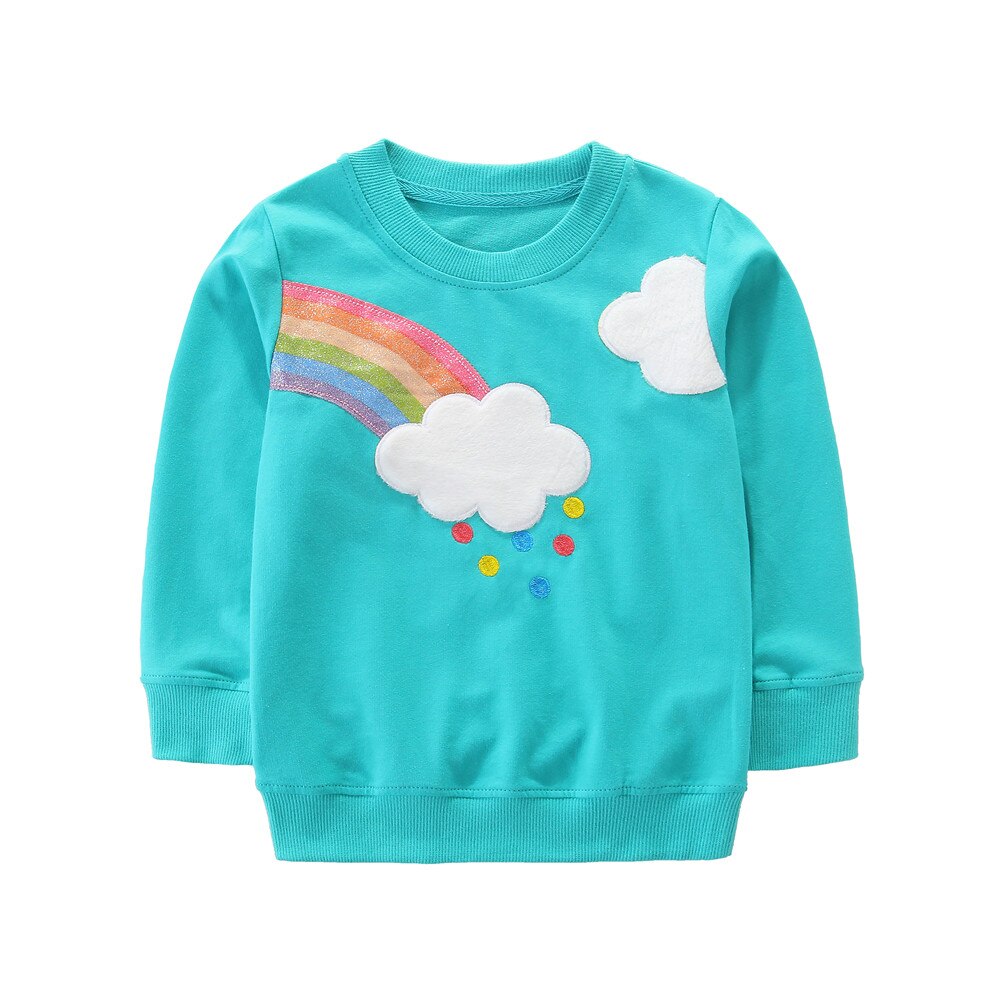 Rainbow Unicorn Pattern Print Design Sweater