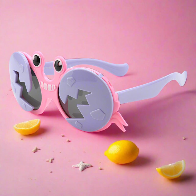 Kid Crab Pattern Sunglasses Wholesale