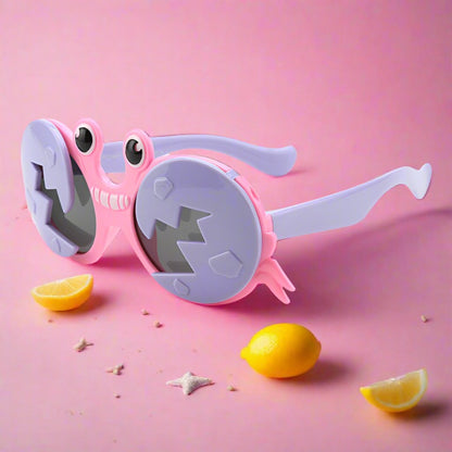 Kid Crab Pattern Sunglasses Wholesale