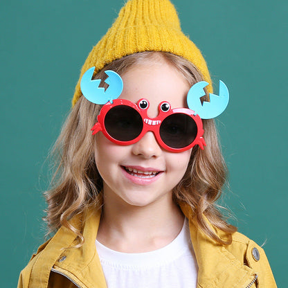 Kid Crab Pattern Sunglasses Wholesale