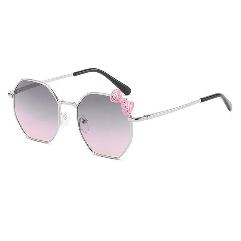 Girls Boys Bow Metal Accessories Glasses Wholesale