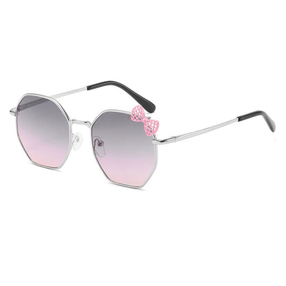 Girls Boys Bow Metal Accessories Glasses Wholesale