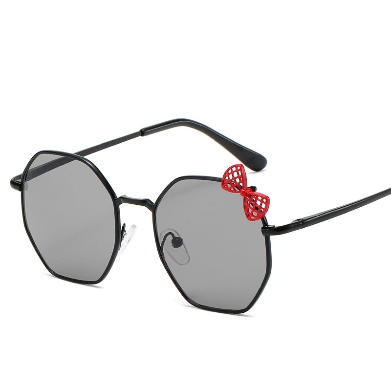 Girls Boys Bow Metal Accessories Glasses Wholesale