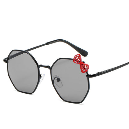 Girls Boys Bow Metal Accessories Glasses Wholesale