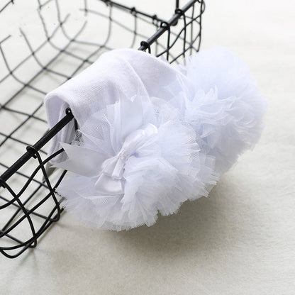 Kid Girl Bow Mesh Knee Socks