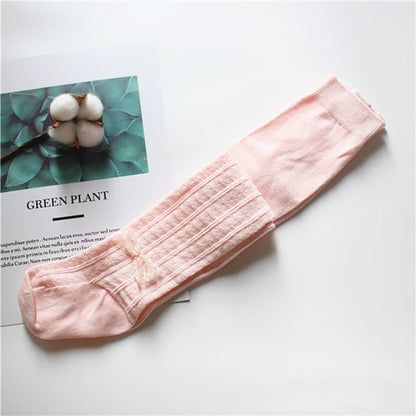 Baby Kid Girls Solid Color Bow Accessories Socks Wholesale 51587646