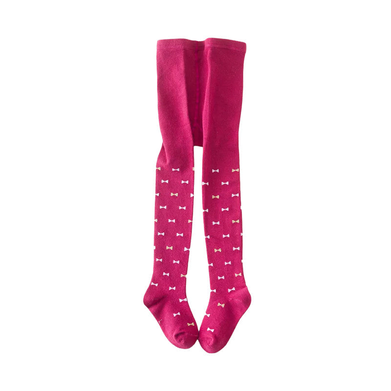 Kid Girl Bowknot Casual Tights Wholesale