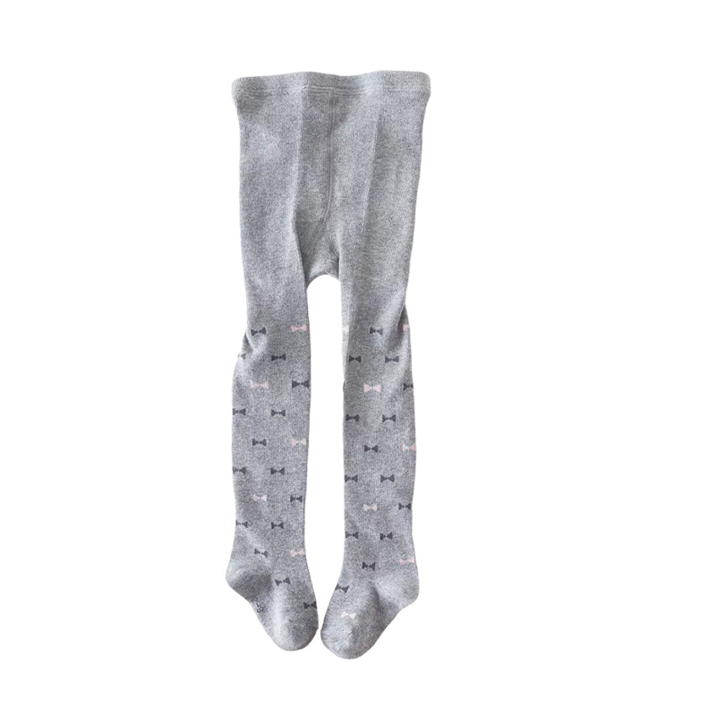 Kid Girl Bowknot Casual Tights Wholesale