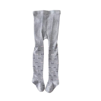 Kid Girl Bowknot Casual Tights Wholesale