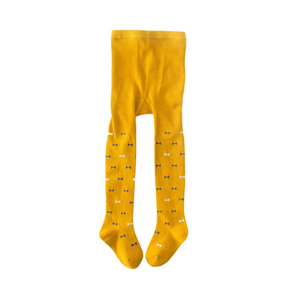 Kid Girl Bowknot Casual Tights Wholesale