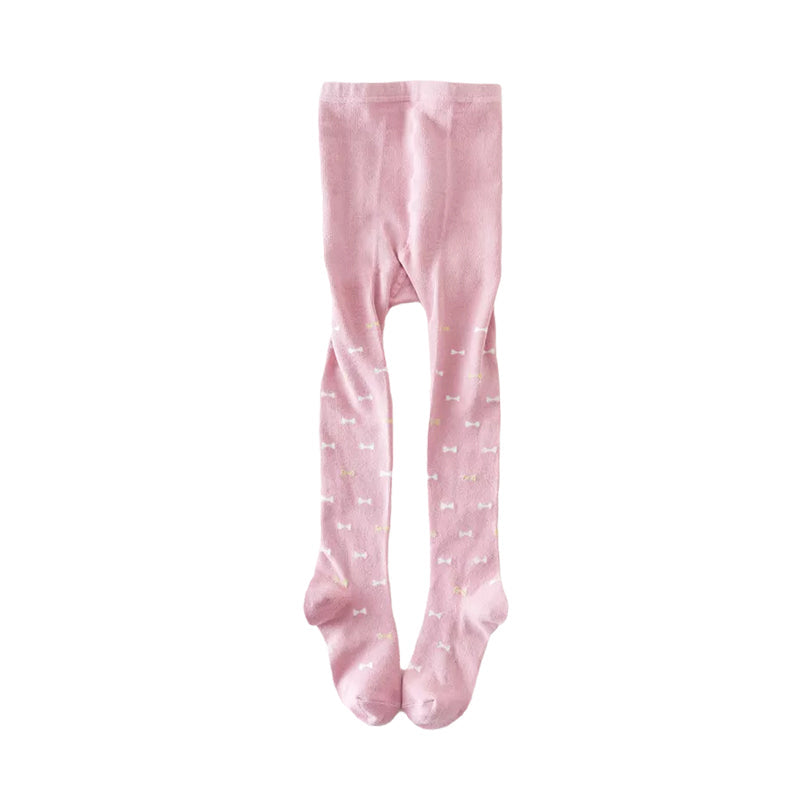 Kid Girl Bowknot Casual Tights Wholesale