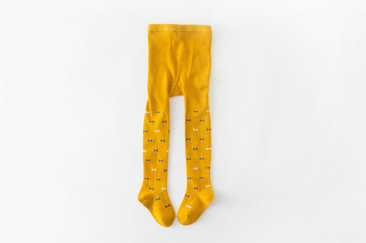 Kid Girl Bowknot Casual Tights Wholesale
