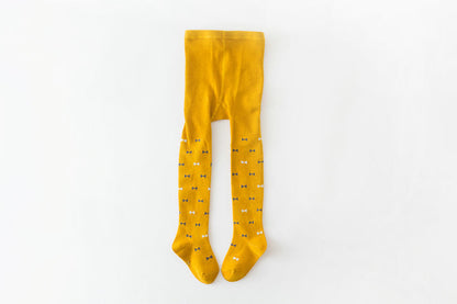 Kid Girl Bowknot Casual Tights Wholesale