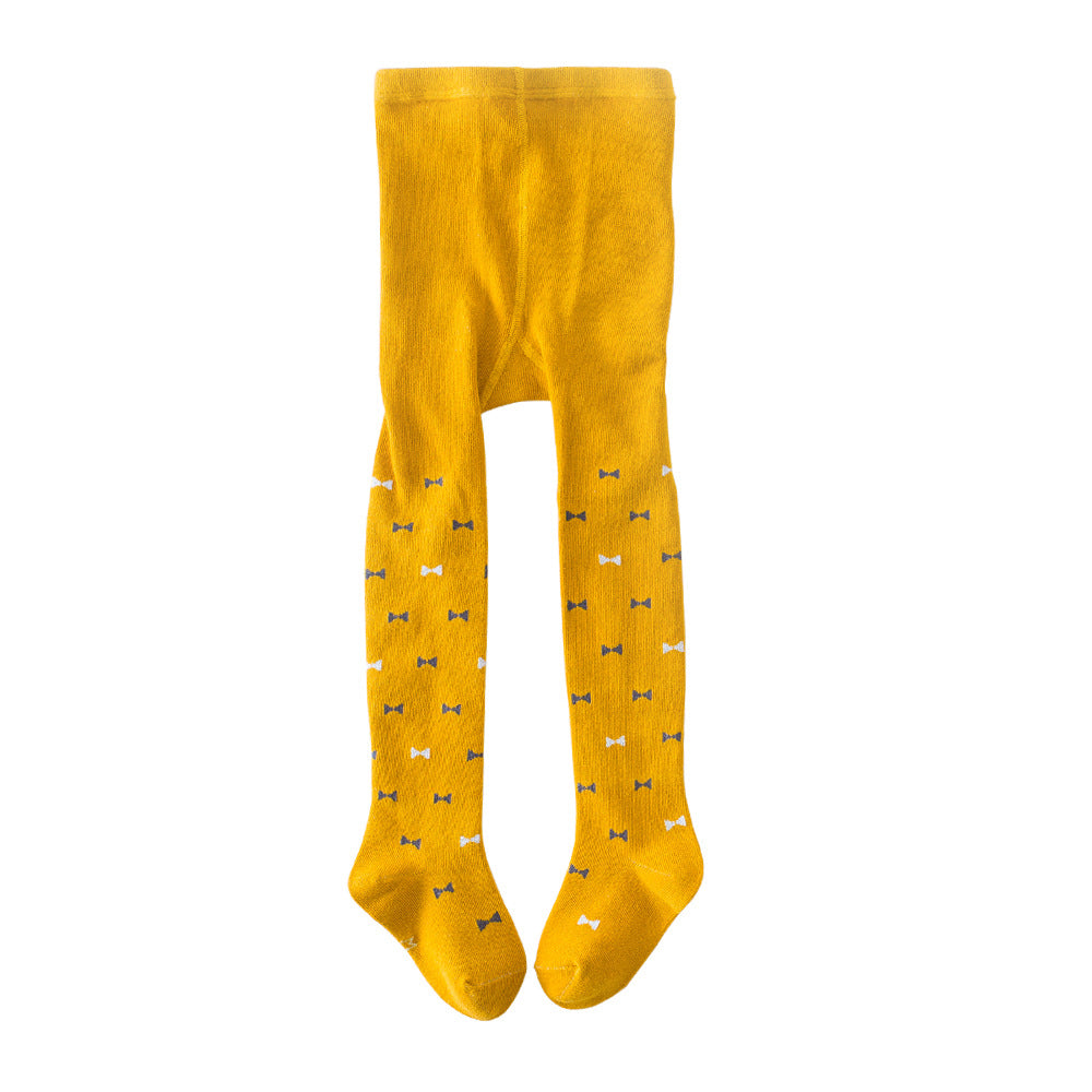 Kid Girl Bowknot Casual Tights Wholesale