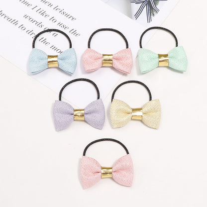Kid Girl Bowknot Hair Rings