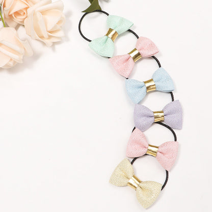 Kid Girl Bowknot Hair Rings
