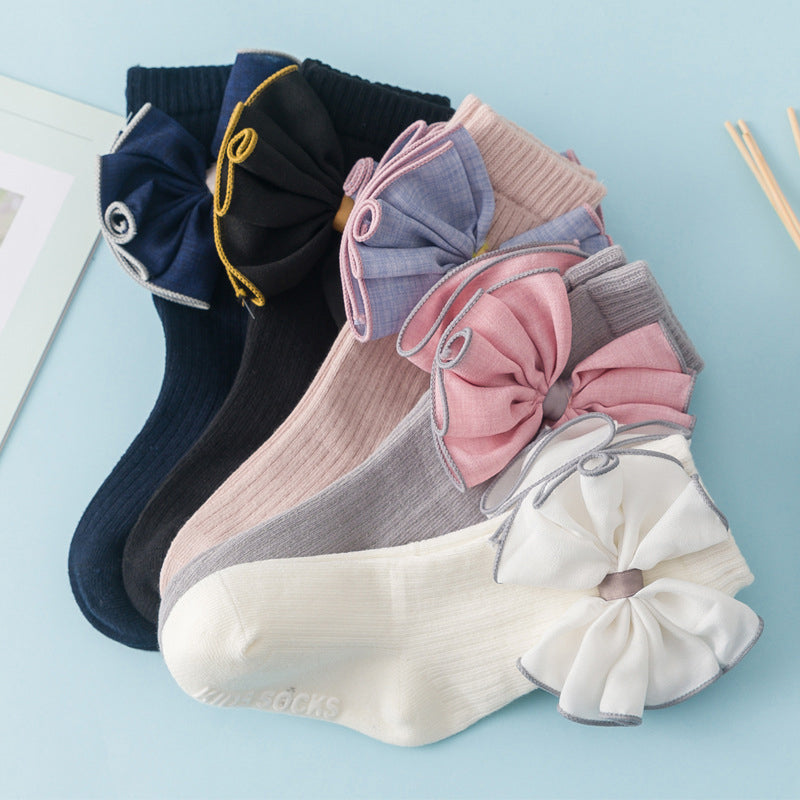 Kid Girl Bowknot Socks Wholesale