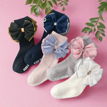 Kid Girl Bowknot Socks Wholesale