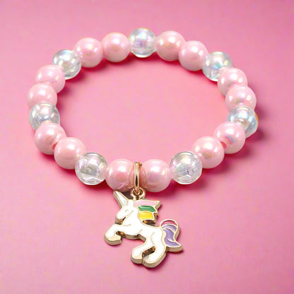 Kid Girl Charm Bead Bracelet Wholesale
