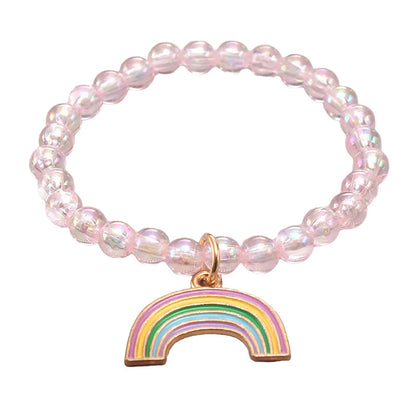Kid Girl Charm Bead Bracelet Wholesale