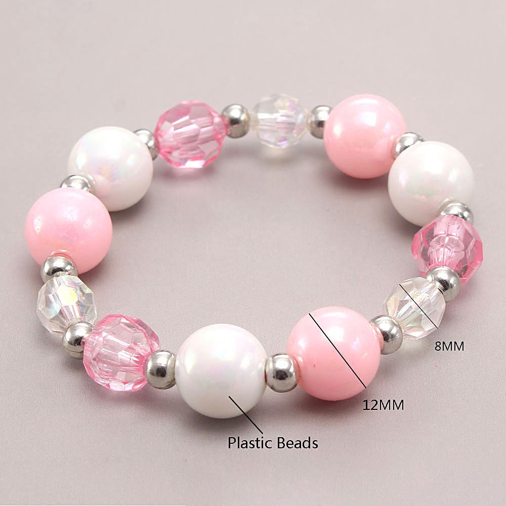 Kid Girl Charm Bead Bracelet Wholesale