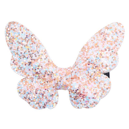 Kid Girl Sequins Butterfly Hair Clip