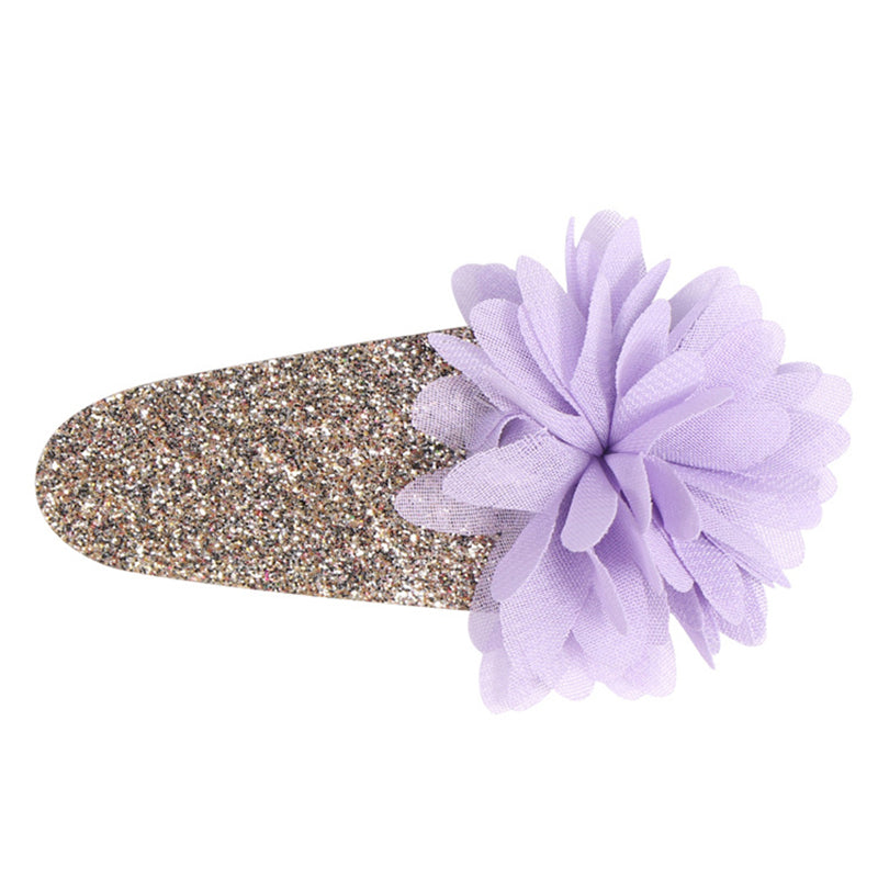 Kid Girl Sequins Flowers Hair Clip Wholesale 46535968