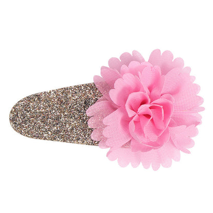 Kid Girl Sequins Flowers Hair Clip Wholesale 46535968