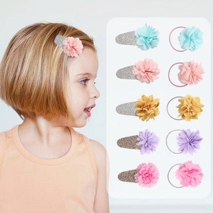 Kid Girl Sequins Flowers Hair Clip Wholesale 46535968