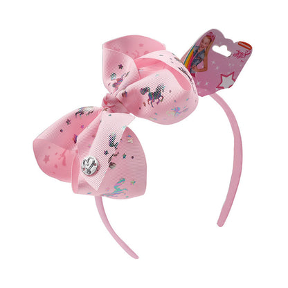 Kid Girl Unicorn Ribbon Bow Headbands