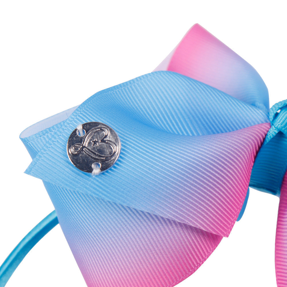 Kid Girl Unicorn Ribbon Bow Headbands